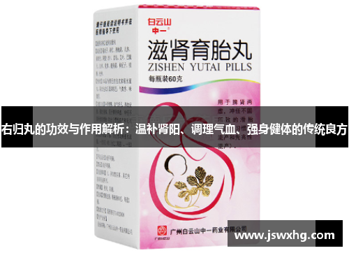 右归丸的功效与作用解析：温补肾阳、调理气血、强身健体的传统良方